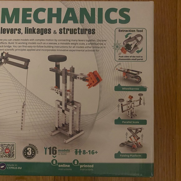Youth STEM mechanics building set. Brand new in box. - Picture 3 of 7